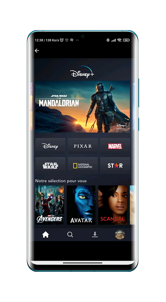 Disney Plus - Application de Streaming Android